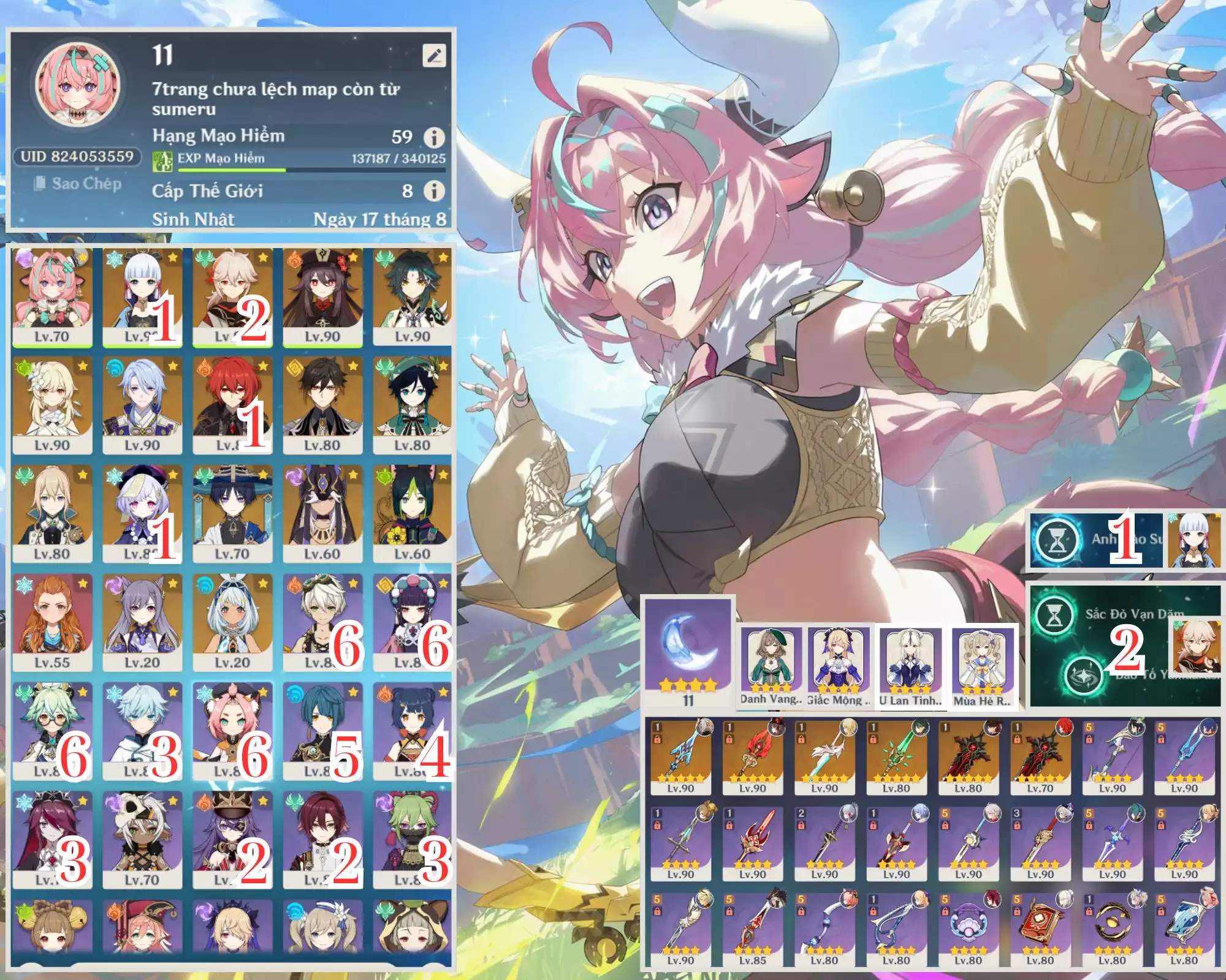 Ảnh acc Genshin